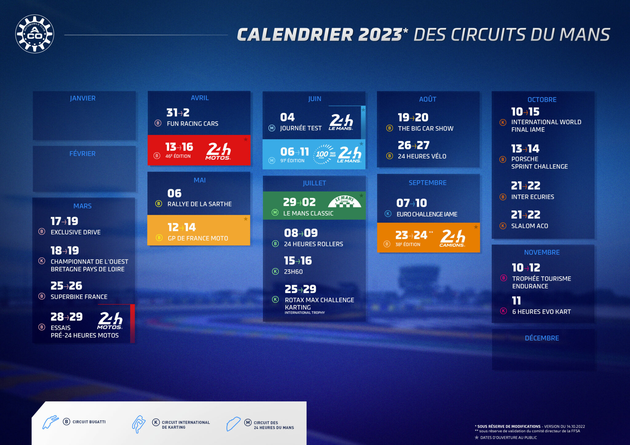 1000 tours du mans 2023