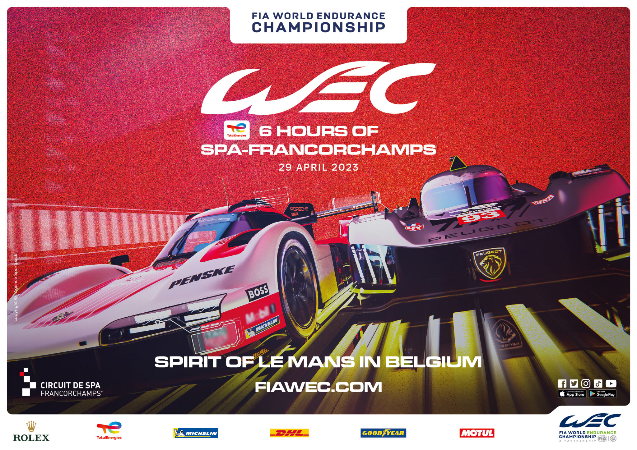 WEC La Liste Des Engag S Des 6 Heures De Spa 2023 IntenseMans Fr   Affiche Officielle Des 6H De Spa Francorchamps 2023 2048x1448 